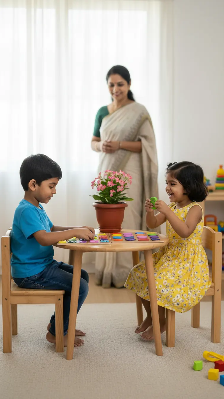 Alphabet board, early letter recognition through play.