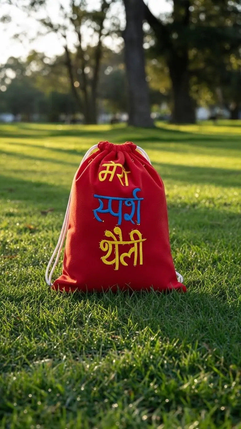 Meri Sparsh Theli, a sensory touch-and-feel bag for tactile learning.